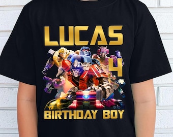 Transformers One Birthday Shirt Transformers One Family Birthday Shirt Optimus Prime Bumblebee Family Birthday Shirt Family Matching Shirt