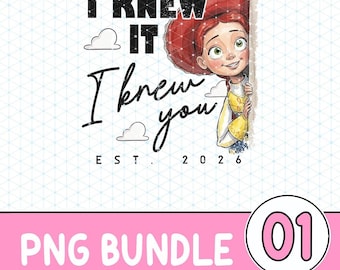 Lo sapevo, ti conoscevo File digitale, TS Jessie Cow Girl Toy Story EST 2026 Png, Toy Story 5 Png, WDW Disneyland Girls Trip Png