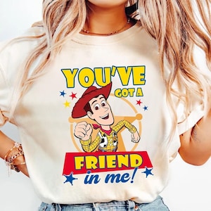 You've Got Friend In Me Shirt, Toy Story Woody Shirt, Disneyland Toy Story 5 Shirt, Toy Story Character Shirt, Toy Story Characters Tee 画像 1