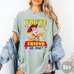 You've Got Friend In Me Shirt, Toy Story Woody Shirt, Disneyland Toy Story 5 Shirt, Toy Story Character Shirt, Toy Story Characters Tee 画像 3