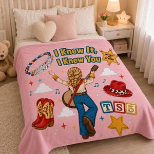 I Knew It, I Knew You, Toy Story 5 Blanket, Retro Toy Friends Blanket, Toy Story 5, You've Got A Friend In Me TS5 bild 2