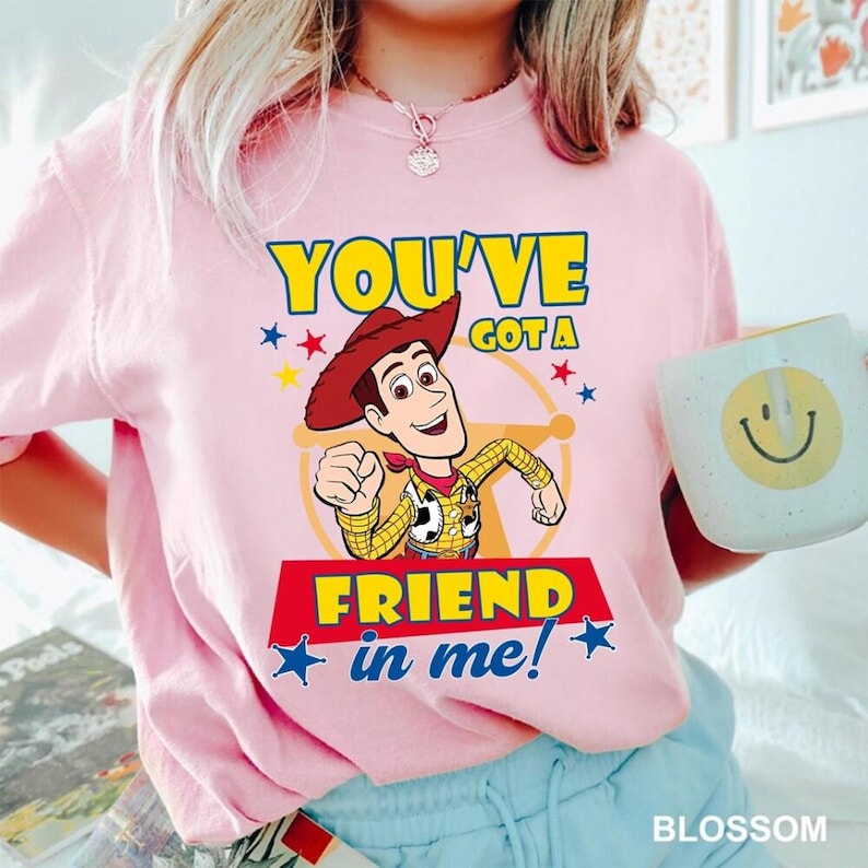 You've Got Friend In Me Shirt, Toy Story Woody Shirt, Disneyland Toy Story 5 Shirt, Toy Story Character Shirt, Toy Story Characters Tee 画像 2
