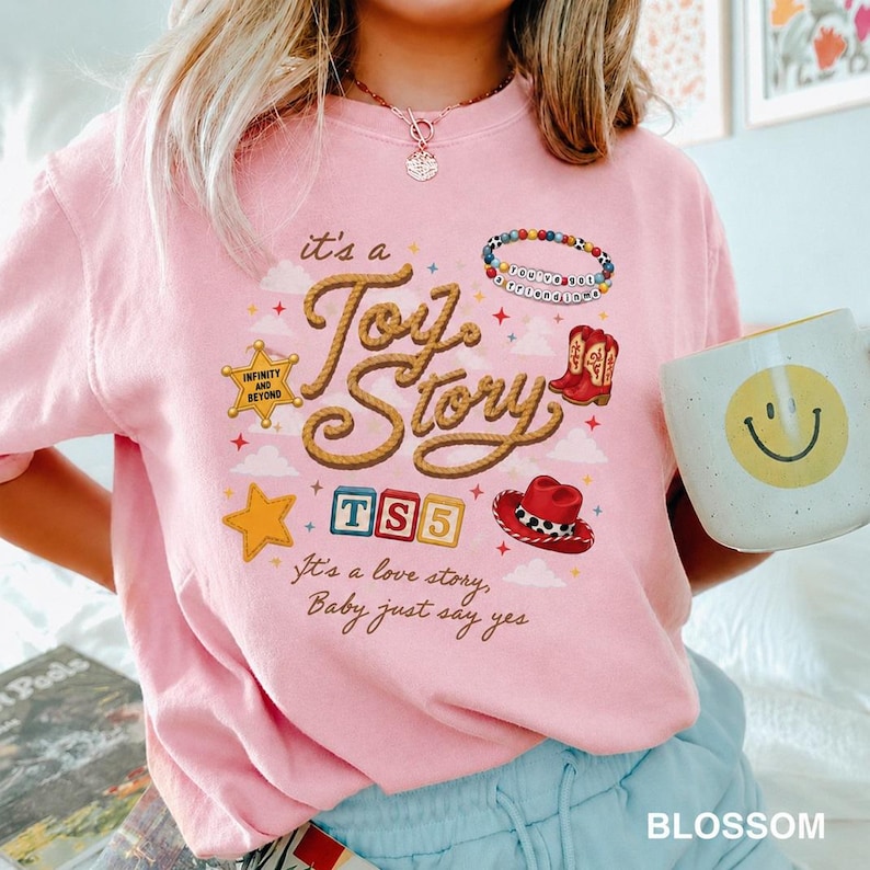 Comfort Colors I Knew It, I Knew You Shirt, Disneyland Pixar Toy Story 5, Musical Tee, You've Got A Friend In Me Toy Story 5 Shirt image 1