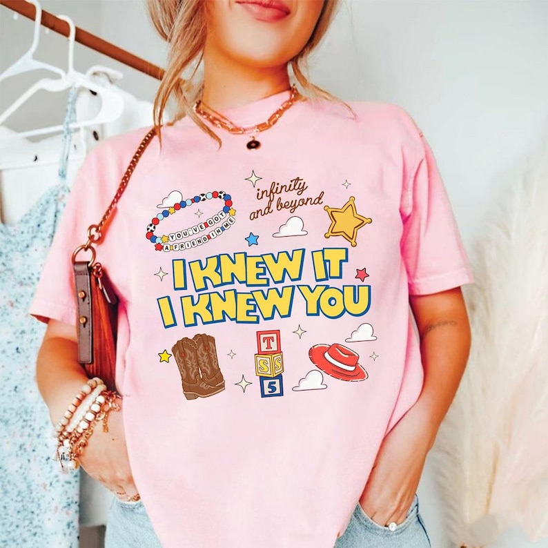 Toy Story 5 Comfort Colors Shirt, Gift For Music Fan, Retro Toy Friends Shirt, Nostalgic Toy Story 5 Inspired, You've Got a friend in me image 3