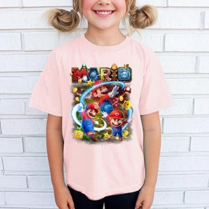 Comfort Colors Mario Galaxy Poster Shirt, Mario Since 85 Tee, Super Mario Movie Shirt, Nintendo World Family Trip, Universal Orlando Gift Bild 5