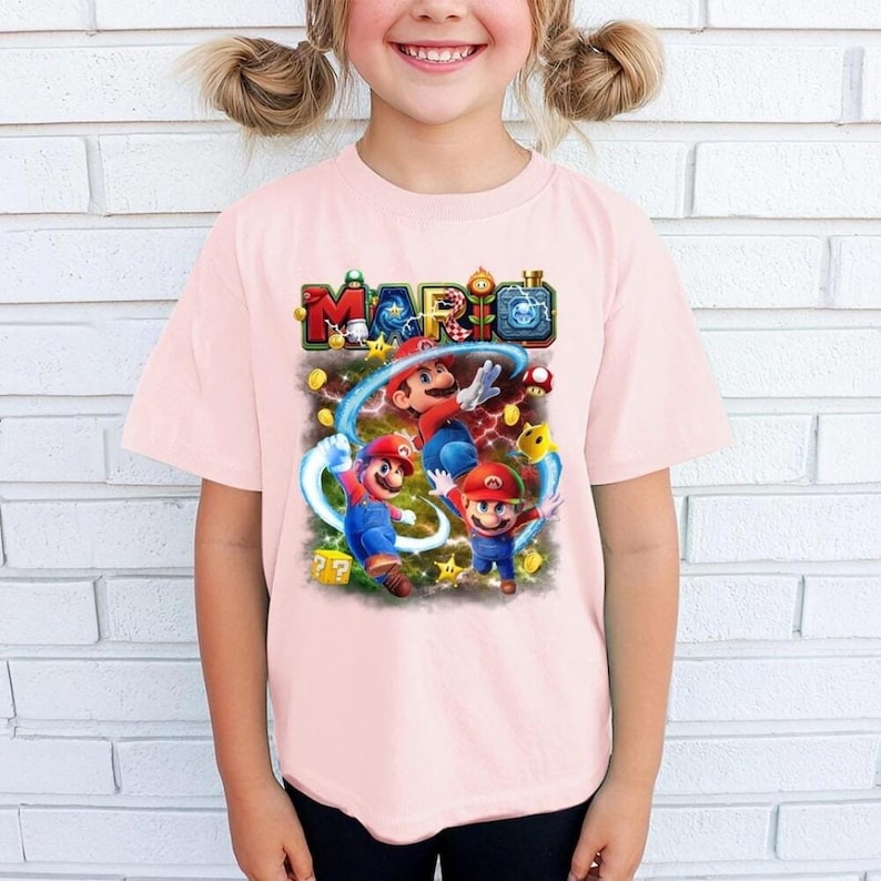 Comfort Colors Mario Galaxy Poster Shirt, Mario Since 85 Tee, Super Mario Movie Shirt, Nintendo World Family Trip, Universal Orlando Gift Bild 5
