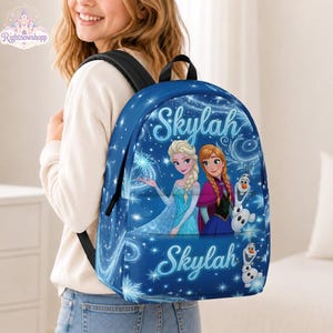 backpack set frozen backpack with lunchbox Frozen Backpack and Lunch Box