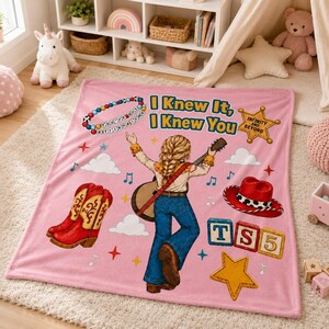 I Knew It, I Knew You, Toy Story 5 Blanket, Retro Toy Friends Blanket, Toy Story 5, You've Got A Friend In Me TS5 bild 4