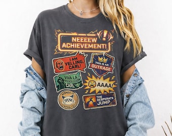 Camiseta con gráfico de logros, camiseta de Carl de Dungeon Crawler, camiseta de la princesa Donut Mongo, regalo para amantes de los libros de LitRPG