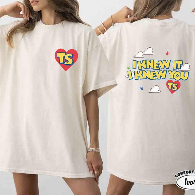 Comfort Colors I Knew It I Knew You Shirt, TS 2026 Tshirt for Fan, Toy Story 5 Shirt, Toy Story Song Inspired Tshirt image 1