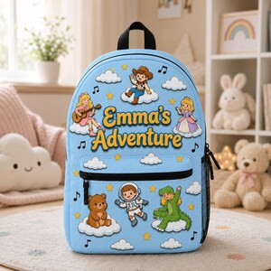 Disneyworld Toy Story 5 Jessie Musical Backpack, Toy Story 5 Movie 2026, Toy Story Land You've Got a Friend In Me Back To School Backpack image 3