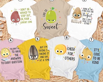 The Good Egg Characters Childrens Books Shirt, Reading Is Food For Your Brain Shirt, Good Egg Bad Seeds Teacher, Teacher Appreciation Shirt