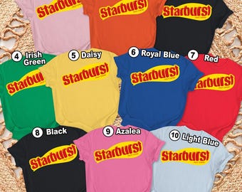 Personalized Star-b Candy Inspired Shirt - Adult and Youth Sizes, Candy Matching Family Tee