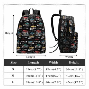Personalized Toy Story Backpack, Custom Name Cartoon Back To School Backpack, Disneyland Toy Story Woody Buzz Backpack for Kids immagine 4
