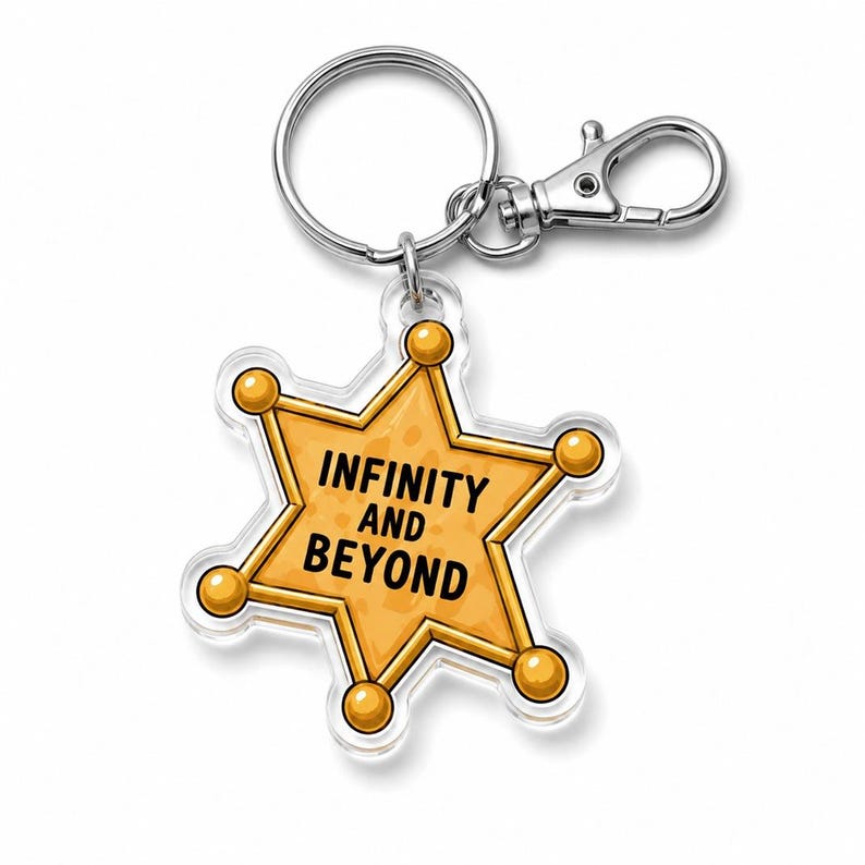 I Knew It I Knew You Keychain, Disneyland Toy Story Bag Charm, Pixar Toy Story 5 Kids Belt Bags image 1