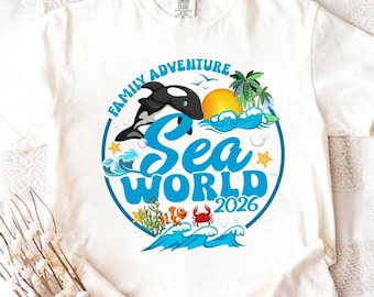 Family Adventure Sea World 2026 Shirt, Sea World Family Vacation Shirt, Family Vacation 2026 Shirt, Matching Memories Tee, Family Trip Shirt