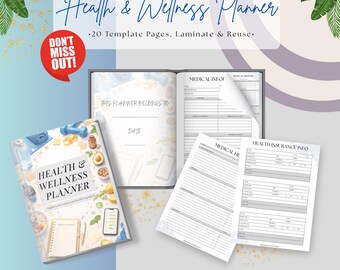 Medical Appointment Tracker Printable | Doctor Visit Log | Health Records Organizer | Medication Tracker PDF | Instant Download