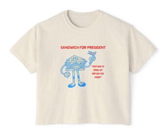 Panino per Presidente ~ Boxy Tee