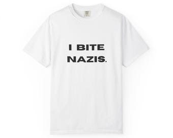 Io mordo i nazisti / Maglietta unisex