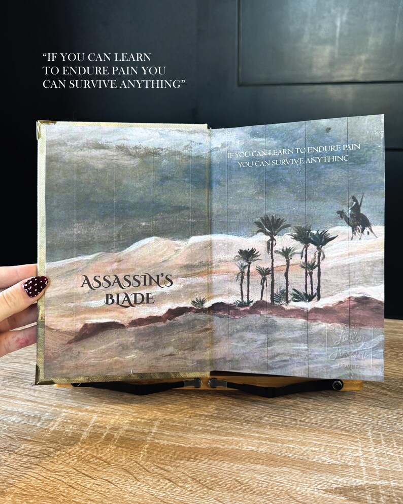 The Assassins Blade by Sarah J. Maas | Hardcover Rebind | Handmade ...