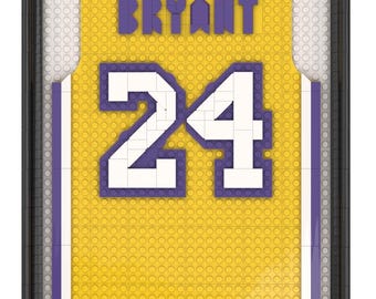 Brick Built Basketball Jerseys - Choose Your Favorite Player