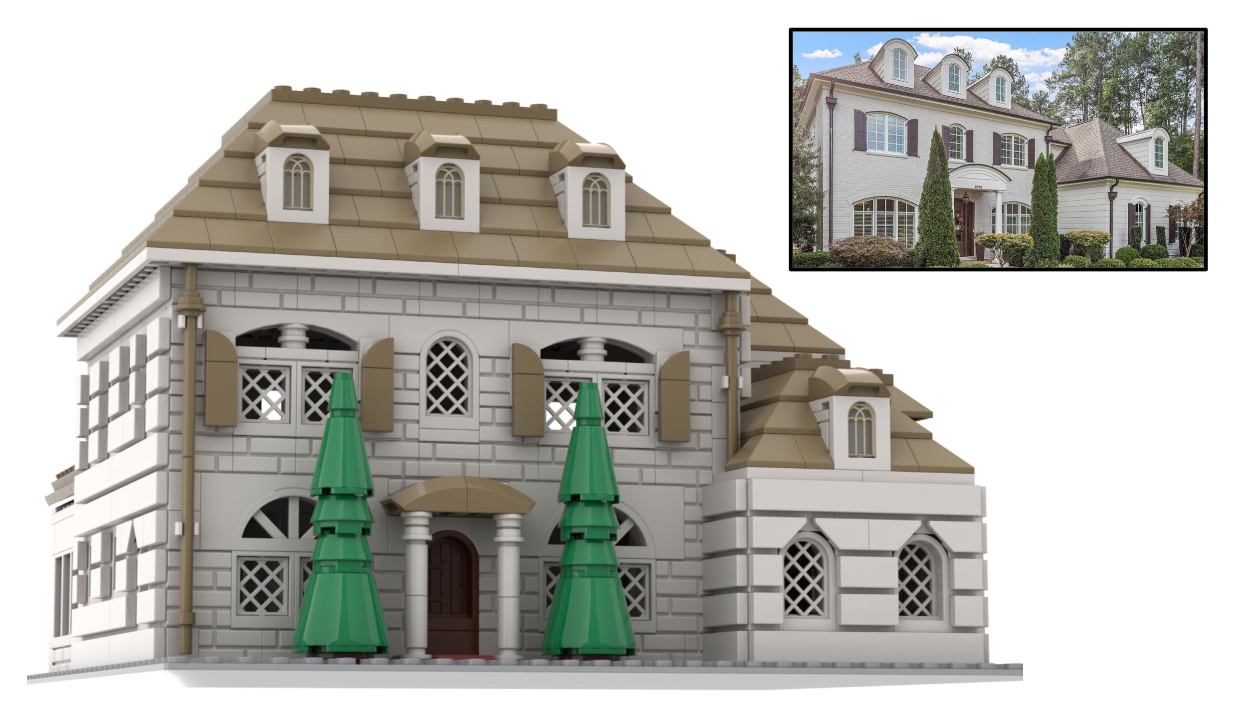 Custom House Design and Brick Building Kit - Etsy