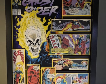 The Original Ghost Rider #11 - 3D Comic Art - 11x14 shadowbox