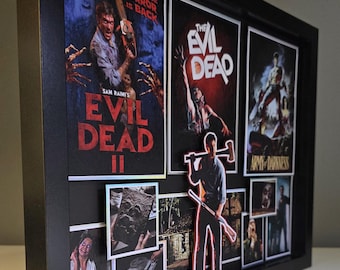 The Evil Dead Trilogy art - 3D - 11x14