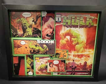 Incredible Hulk 3D Shadowbox – “What if the Hulk Exists… to Protect Us from Banner?”