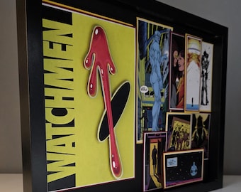 Watchmen - 3D comic art collage