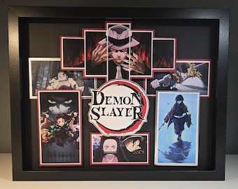 Demon Slayer 3D Shadowbox – Anime Collector Art