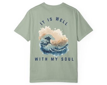 Camiseta unisex con estampado "It is Well"