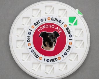 Custom Pet Feeding Reminder: Twice-Daily Tracker with Photo and Pet Name