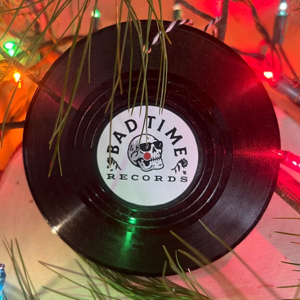 Bad Time Records Mini Vinyl
