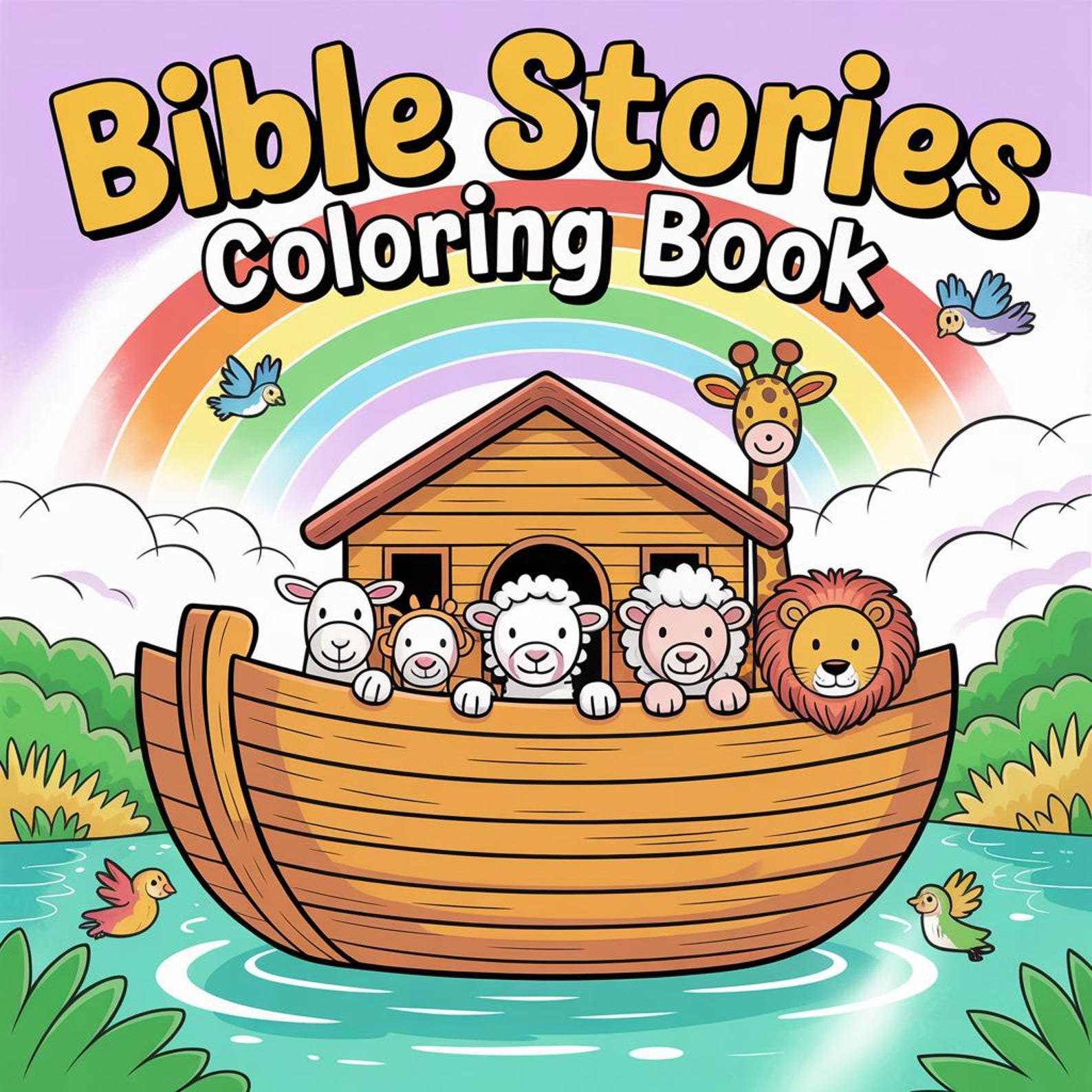 Bible Stories Coloring Pages for Kids | Printable Christian Activity ...