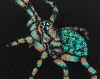 PRINT of Original Acrylic Painting - Tarantula