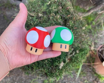 Portatarjetas de juego para Nintendo Switch – Estilo hongo Mario Power Up