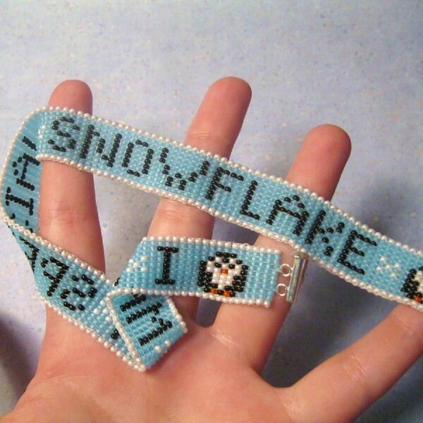 Special Snowflake Beadwoven Choker