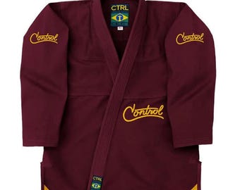 CTRL Industries BJJ Gi | 450 GSM Pearl Weave Jiu-Jitsu Kimono Suit | Durable Grappling Uniform