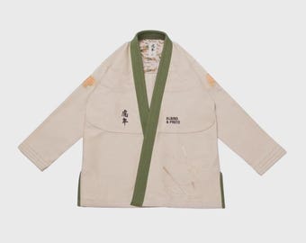 Albino & Preto Batch #110 Year of the Tiger BJJ Gi | 450 GSM Pearl Weave