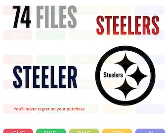 Steeler Svg, Steeler Svg For Cricut, Steeler Cut Files, Funny Steeler Svg, Lovely Steeler Svg, Cute Steeler Svg, Steeler Vector Eps Dxf Svg