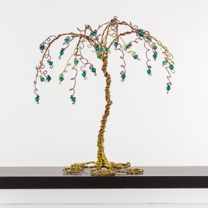 Palm Tree Wire Sculpture or Wedding Cake Topper