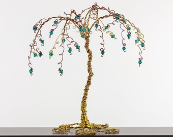 Palm Tree Wire Sculpture or Wedding Cake Topper