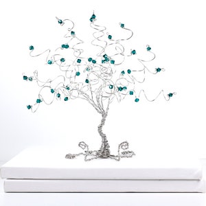 Business Card Holder Tree Custom Sculpture in Any Color Combination