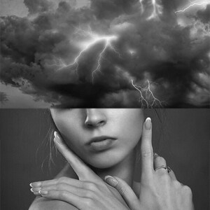 Brainstorm Collage Artwork Digital Collage Art Surreal Art Digital Art Collage Home Decor Wall Hanging