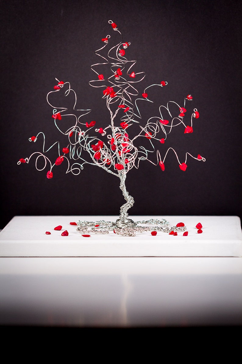 wholesale price free shipping Elf Tree Wire Tree Sculpture