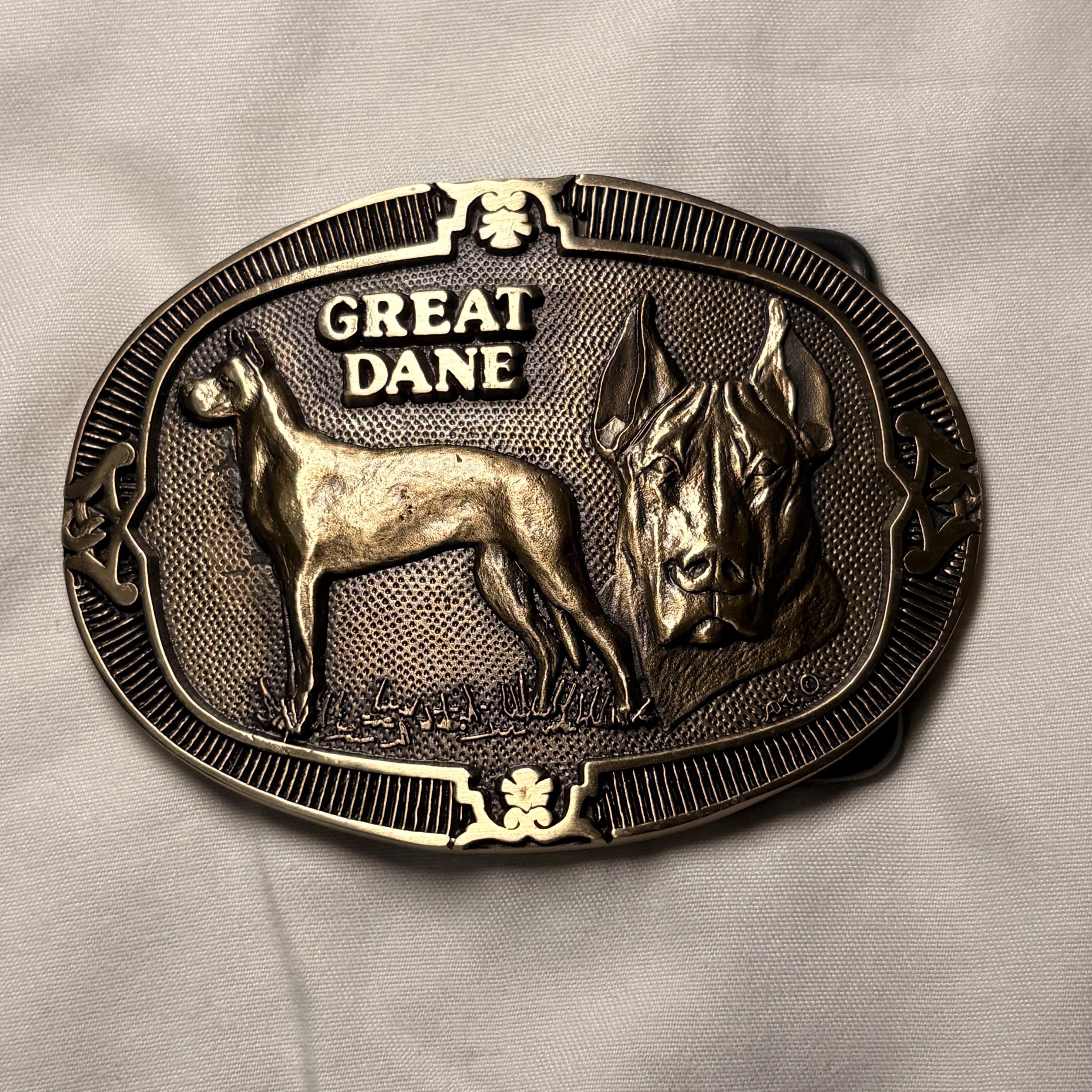 Dog Vintage Belt Buckle - Etsy display picture 2