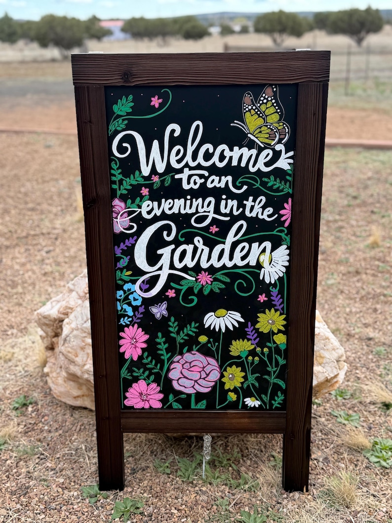 Customizable Chalkboard Signs - Etsy