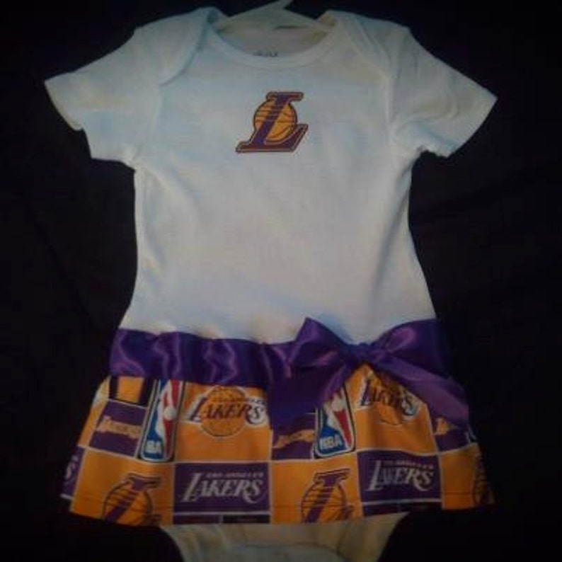baby girl lakers outfit