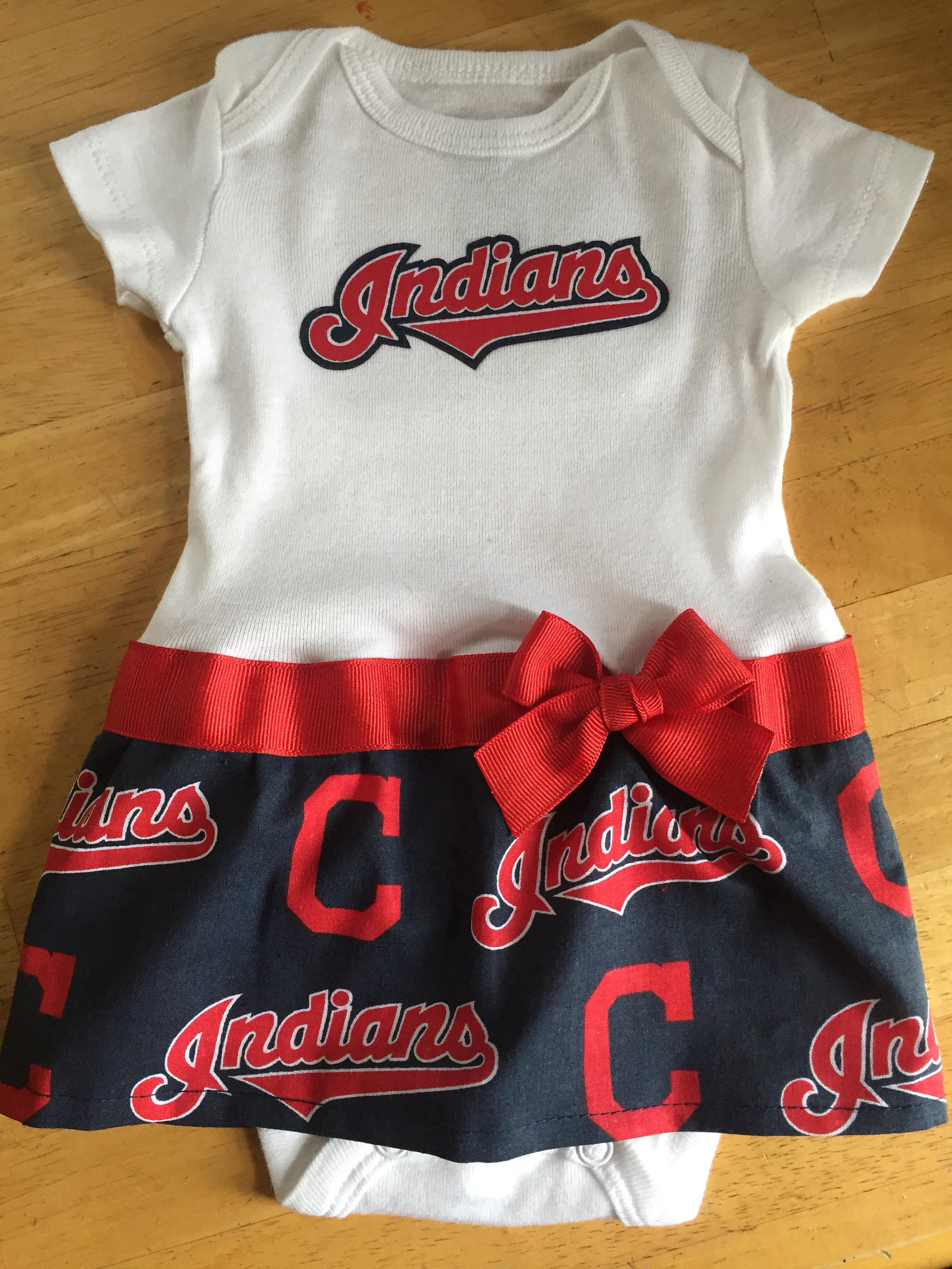 girls cleveland indians shirt